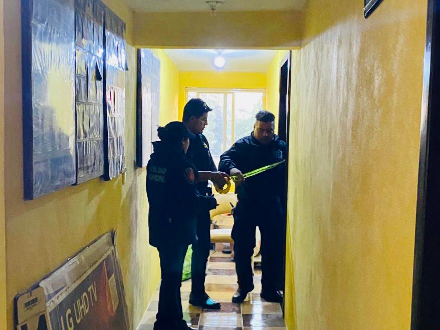 Resguarda Policía Municipal de Huamantla domicilio de persona hallada sin vida